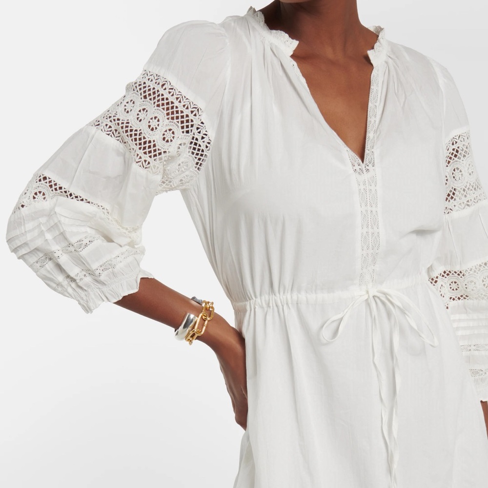 Velvet by Graham & Spencer White Midi Dress Size XS